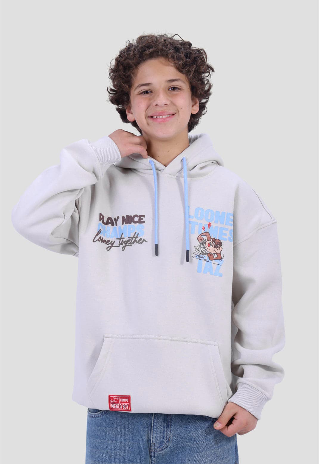 Printed Hoodie Sweatshirt