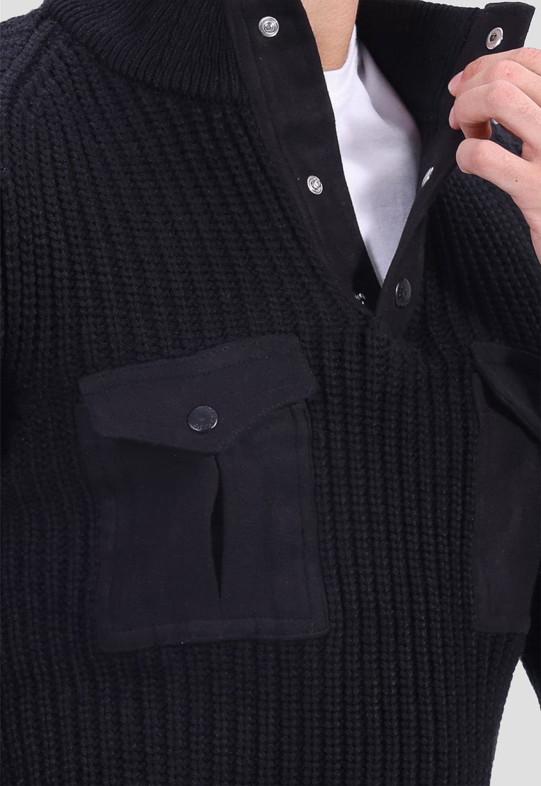 Quarter botton Pullover hover